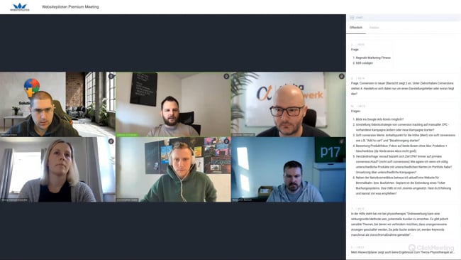 Optimierung der Keyword-Recherche, Skalierung von PMax Kampagnen, Leadgenerierung über Google Ads und LinkedIn, Tipps für organische Reichweite im Bereich Social Media Marketing mit Michael Klein vom 17.02.25