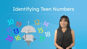 Identifying Teen Numbers