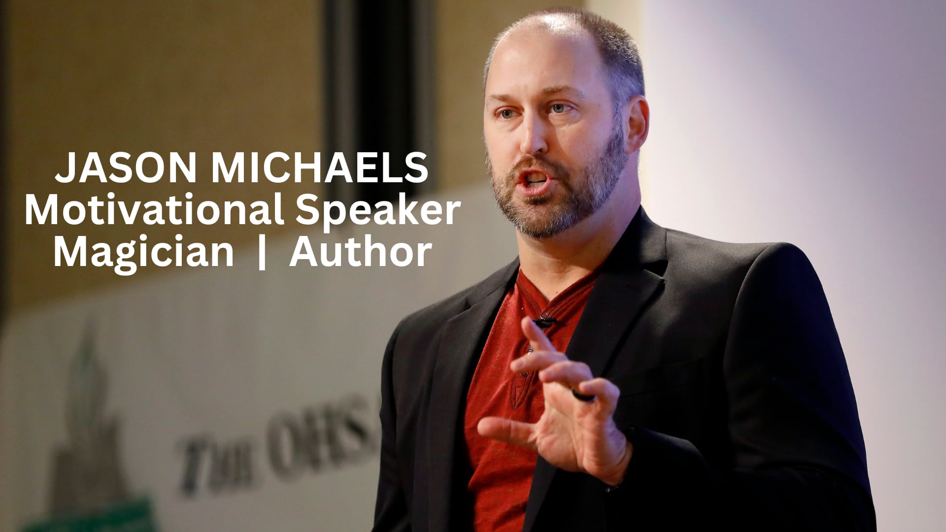 Promotional video thumbnail 1 for Jason Michaels Motivational Speaker