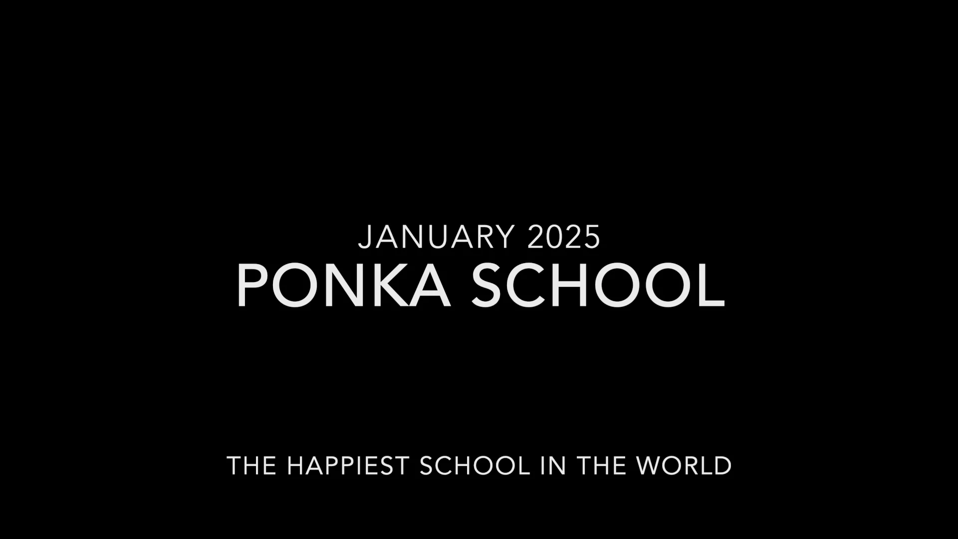 Ponka School 2025