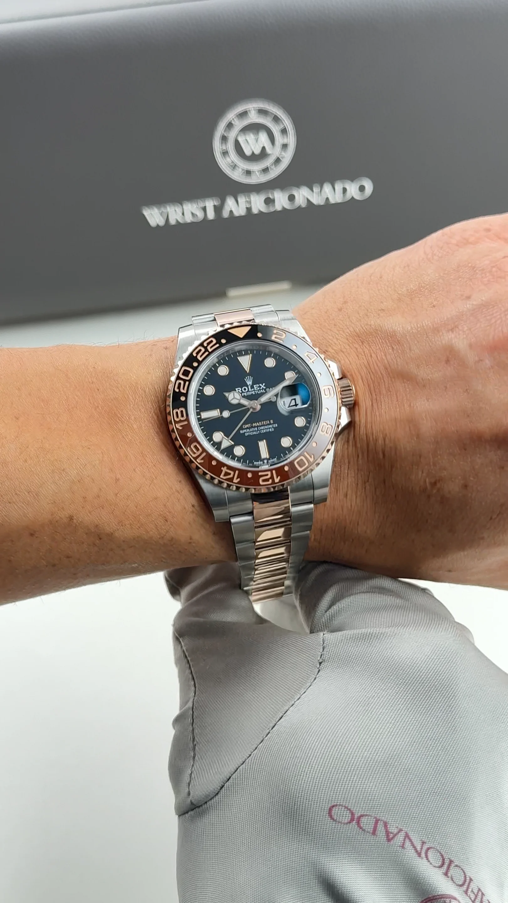 Rolex GMT-Master II 126711CHNR 'Root Beer' Rose Gold