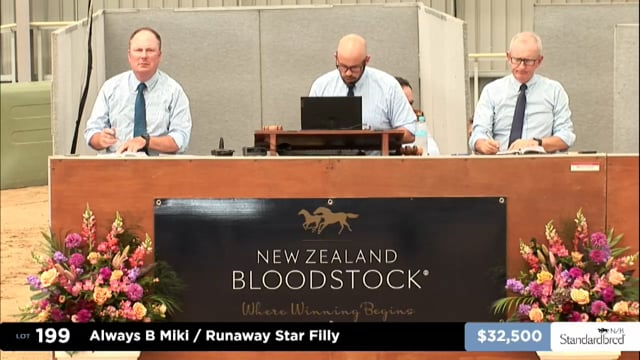 2025 National Standardbred Yearling Sale, Lots 199 - 206