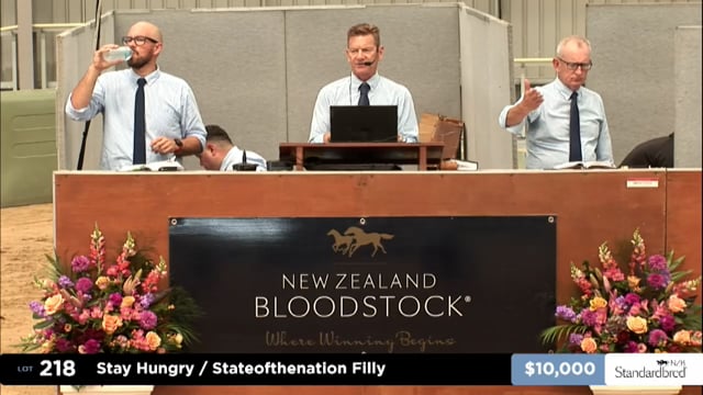 2025 National Standardbred Yearling Sale, Lots 218 - 225