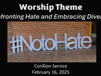 Worship for February 16, 2025