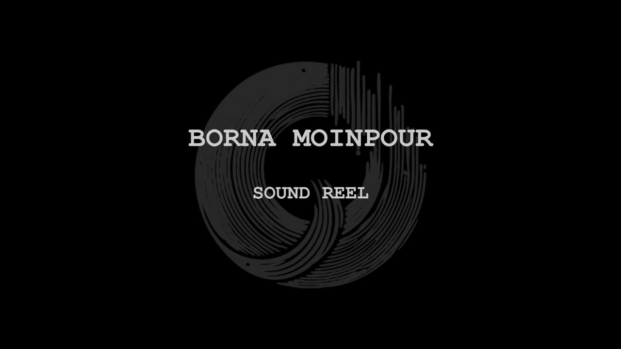 Borna Moinpour sound reel