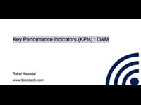 Key Performance Indicators - O&M
