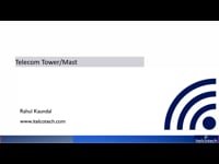 What is Telecom Tower or Mast?