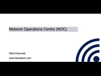 Network Operations Centre (NOC)