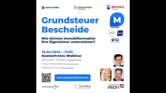 Grundsteuerbescheide: Wie können Immobilienmakler ihre Eigentümer unterstützen?