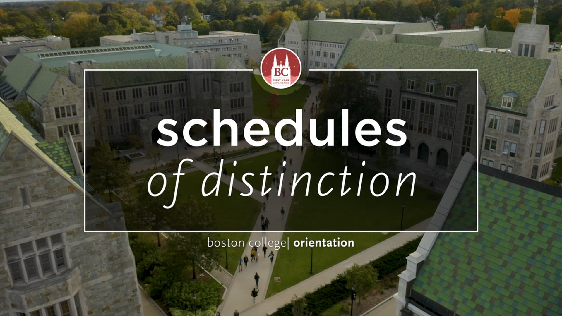 Schedules of Distinction