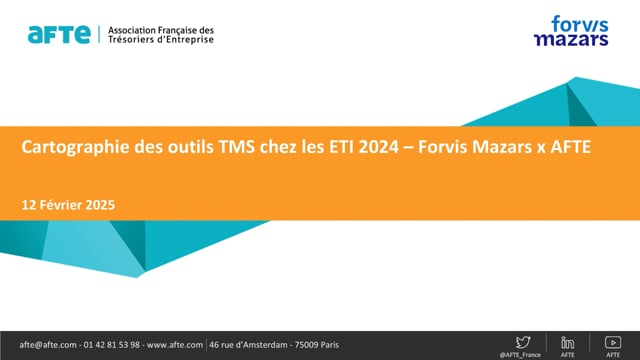 Cartographie TMS pour ETI