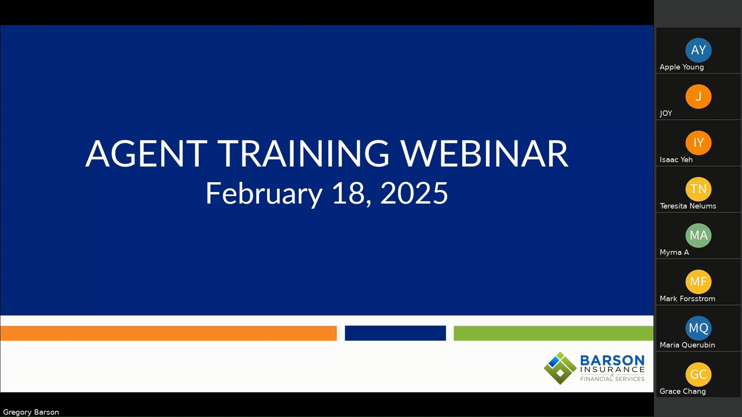 Barson Training Webinar 2 18 2025 | Videos & Movies on Vimeo