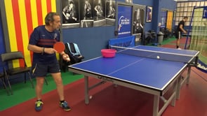 Joan Sues debutarà al Campionat de Catalunya +70 de tennis taula