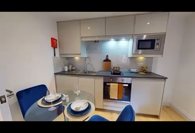 Video 1: All furniture and tech comes with the property included in the price