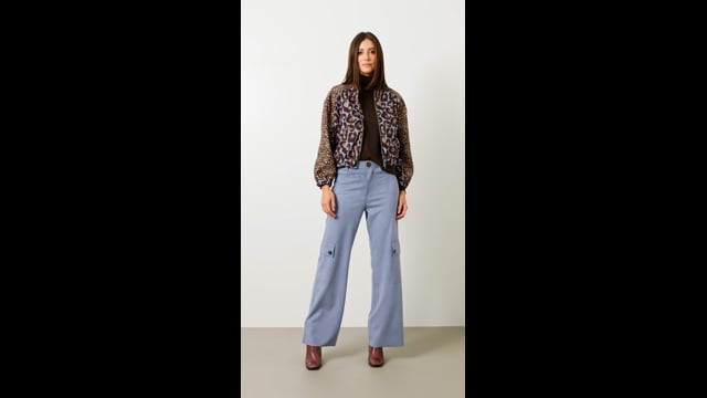 Jaqueta Irene Malha Cozy Animal De Poder Maxi