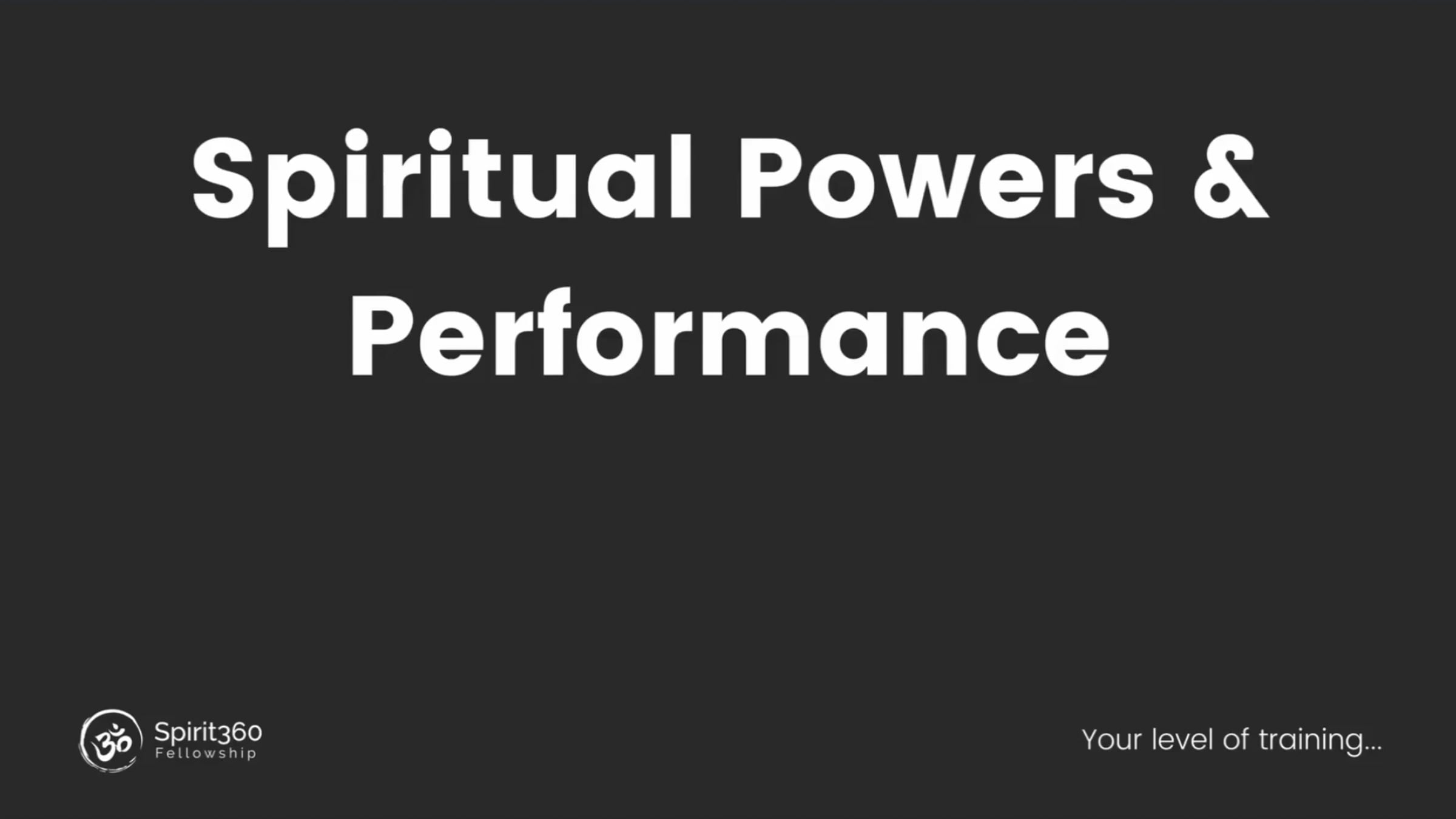Spiritual Powers & Performance | Spiritualist Gathering - 1030 ...