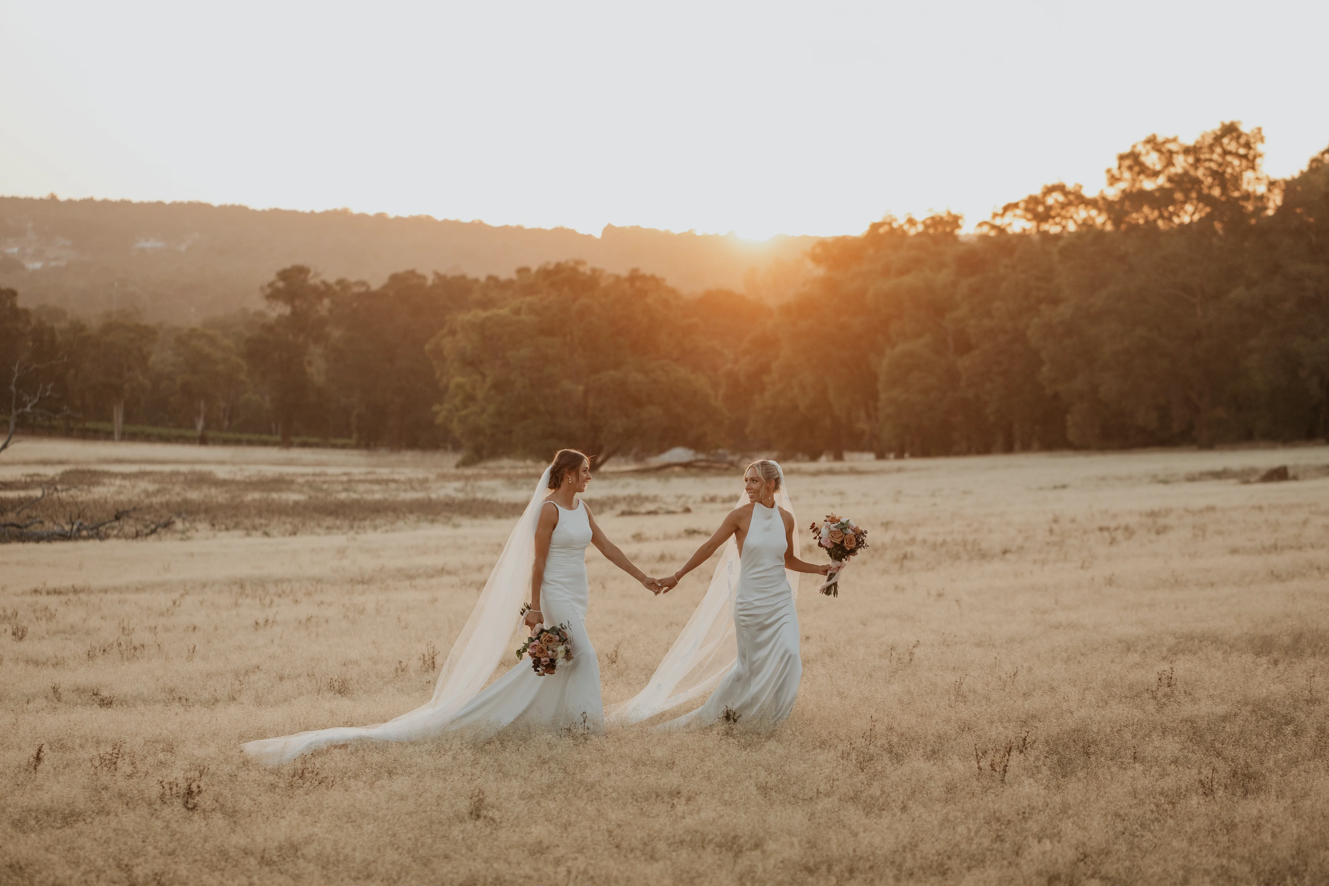 Aimee & Claudia - Chittering Farm Wedding