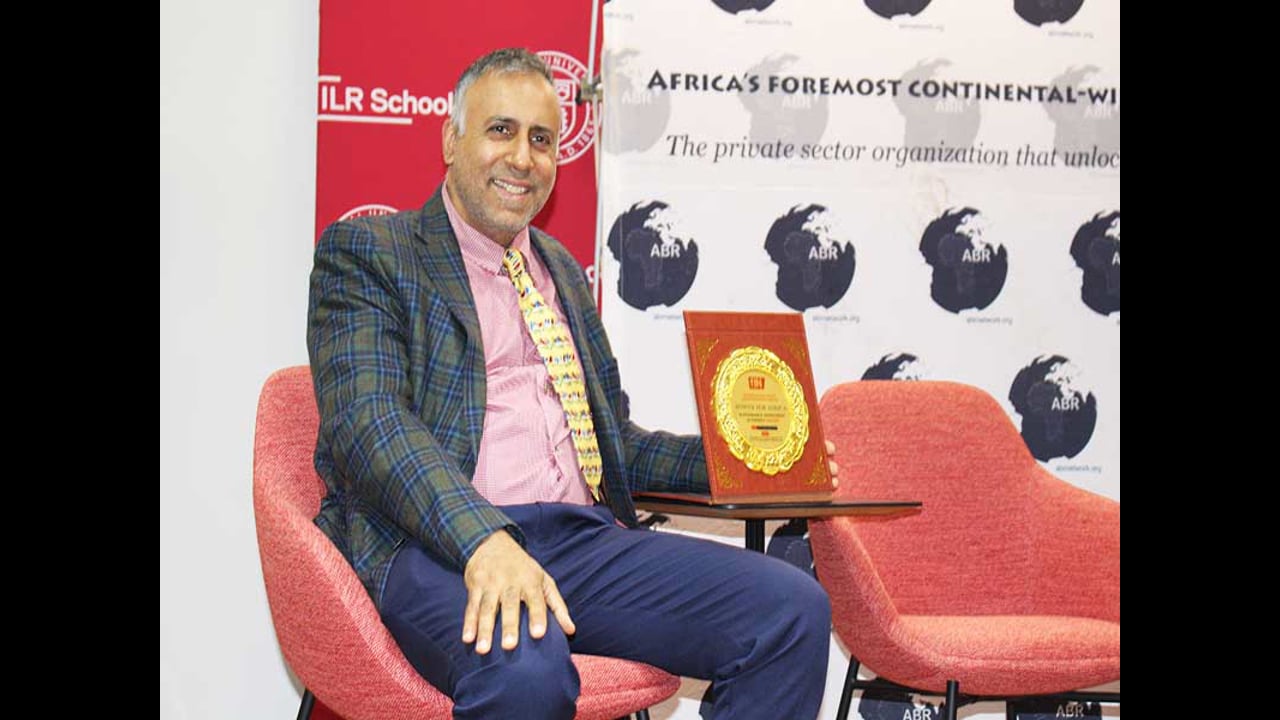Dr Adal Honored with the Sustainable “Humanitarian” Champion Award During UN week by FIN Awards-2024
