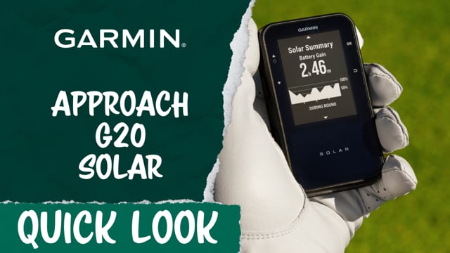 Quick Look | Garmin Approach G20 Handheld