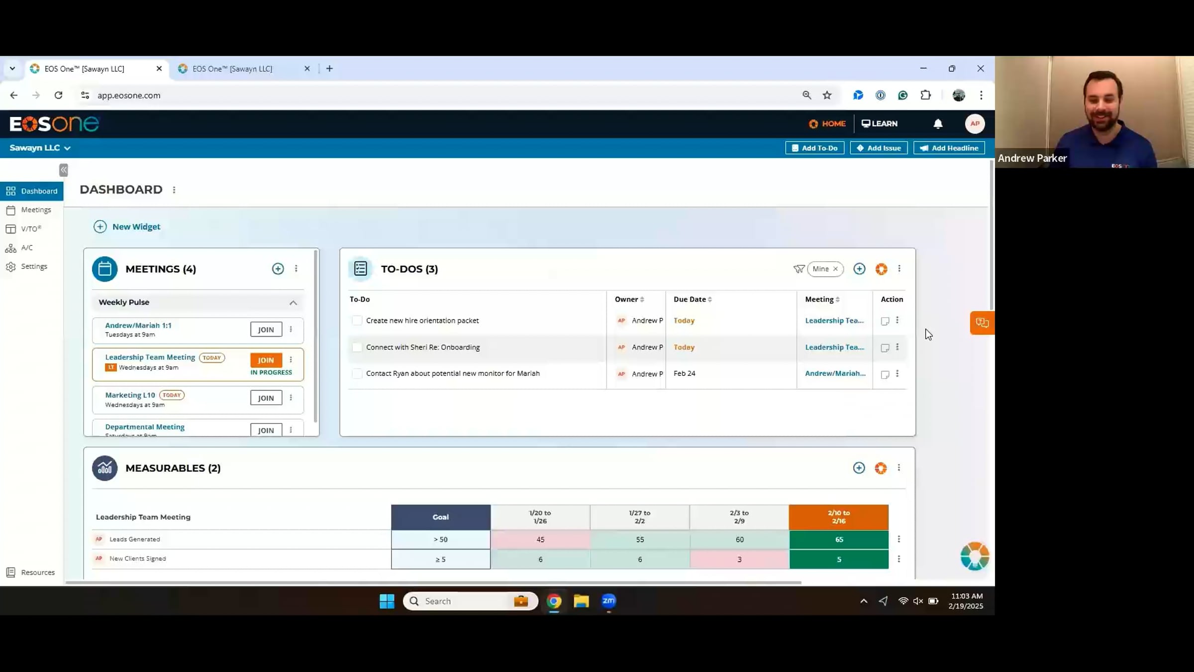 2-19-25 EOS One Webinar | Videos & Movies on Vimeo