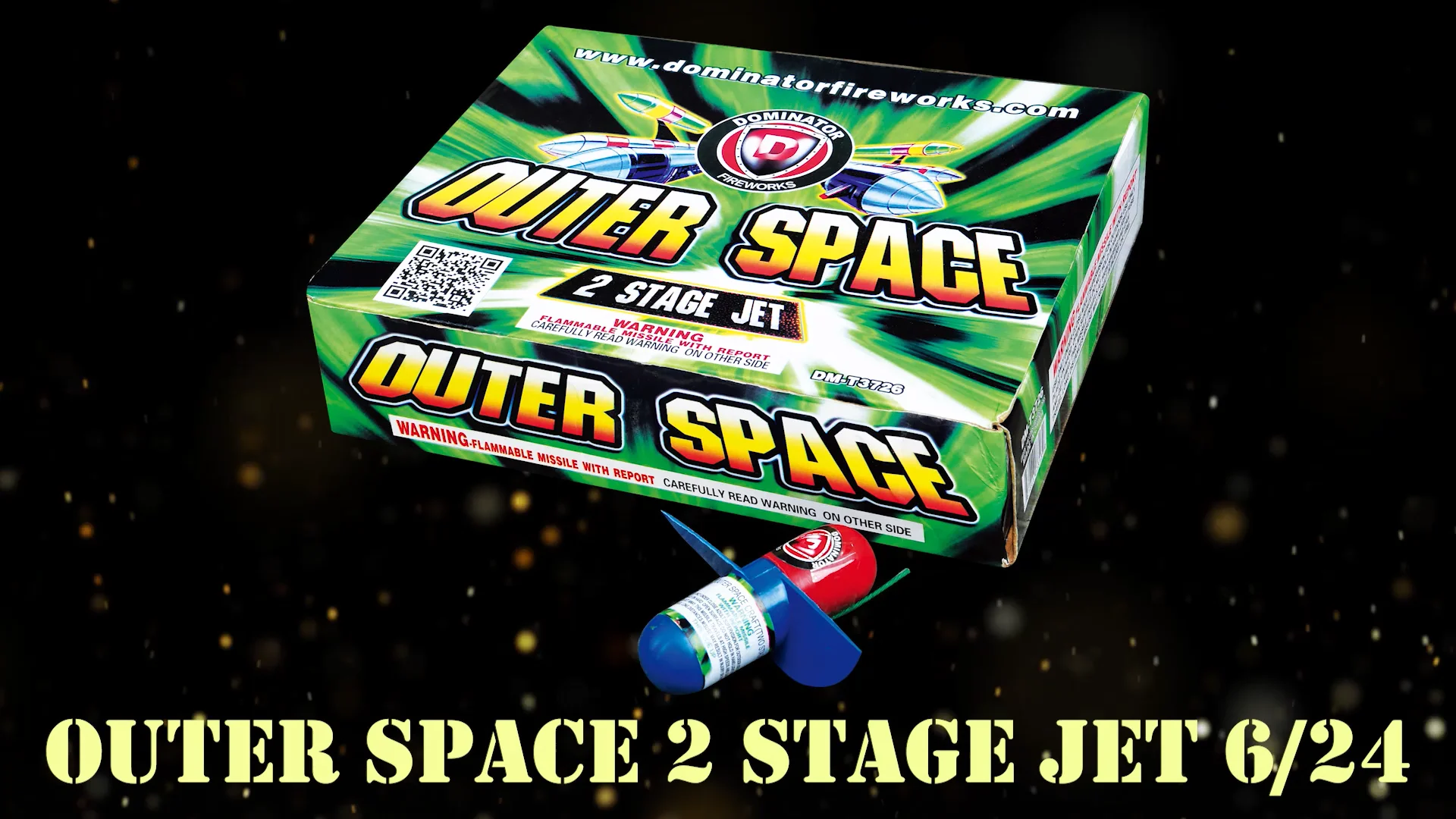 OUTER SPACE 2 STAGE JET 24/1 - RKM Fireworks Co.