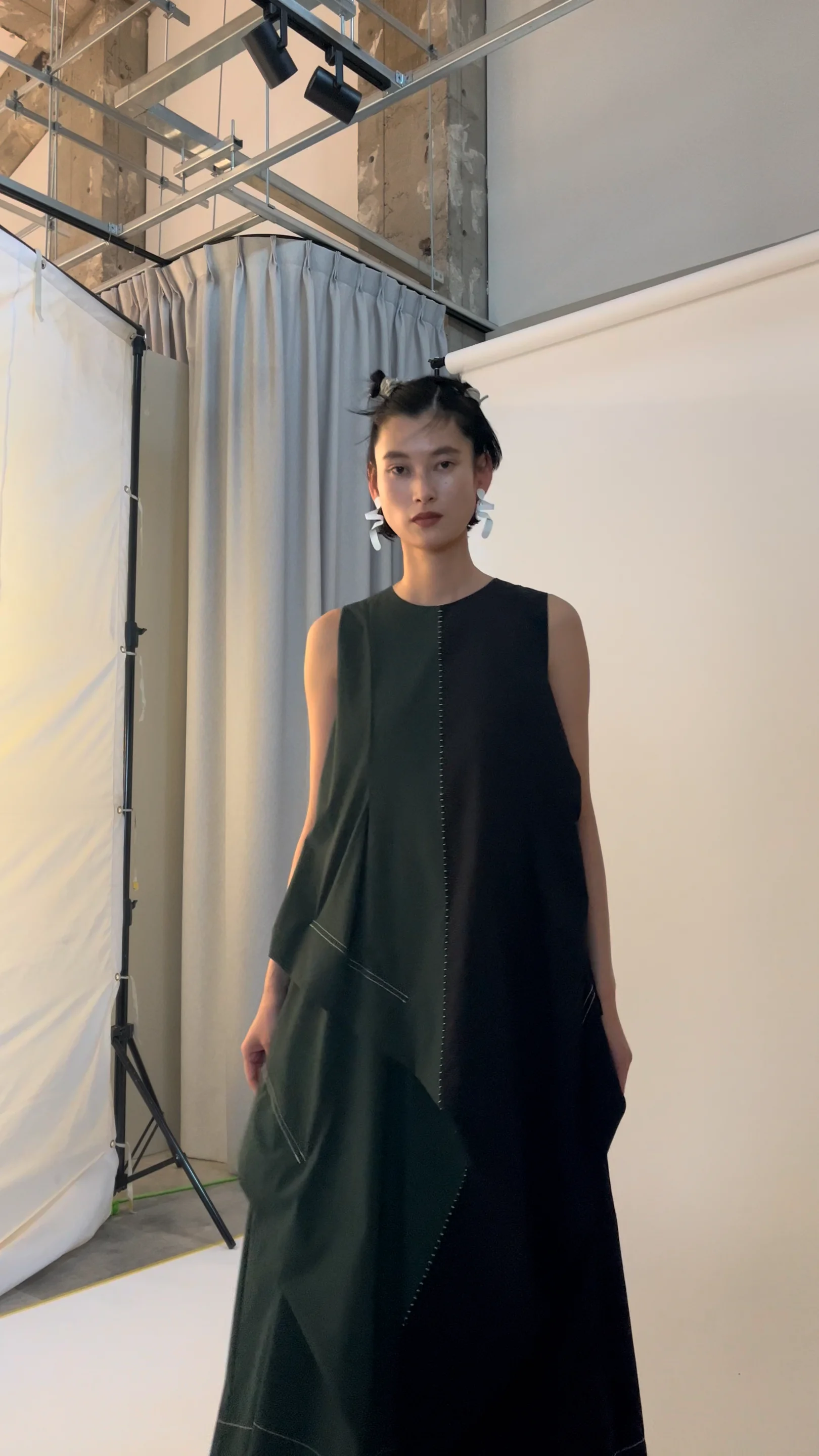 STITCH TUCK COCOON OP | ワンピース | WOMEN'S（ウィメンズ