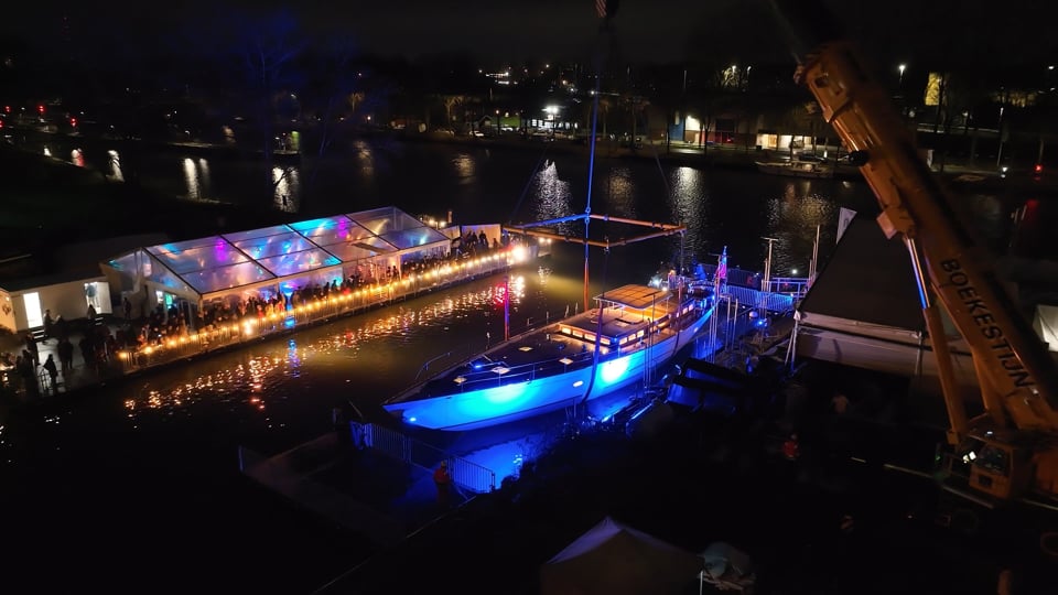 Video afspelen "Aftermovie | Shipborn - Tewaterlating TC90 (2025)"