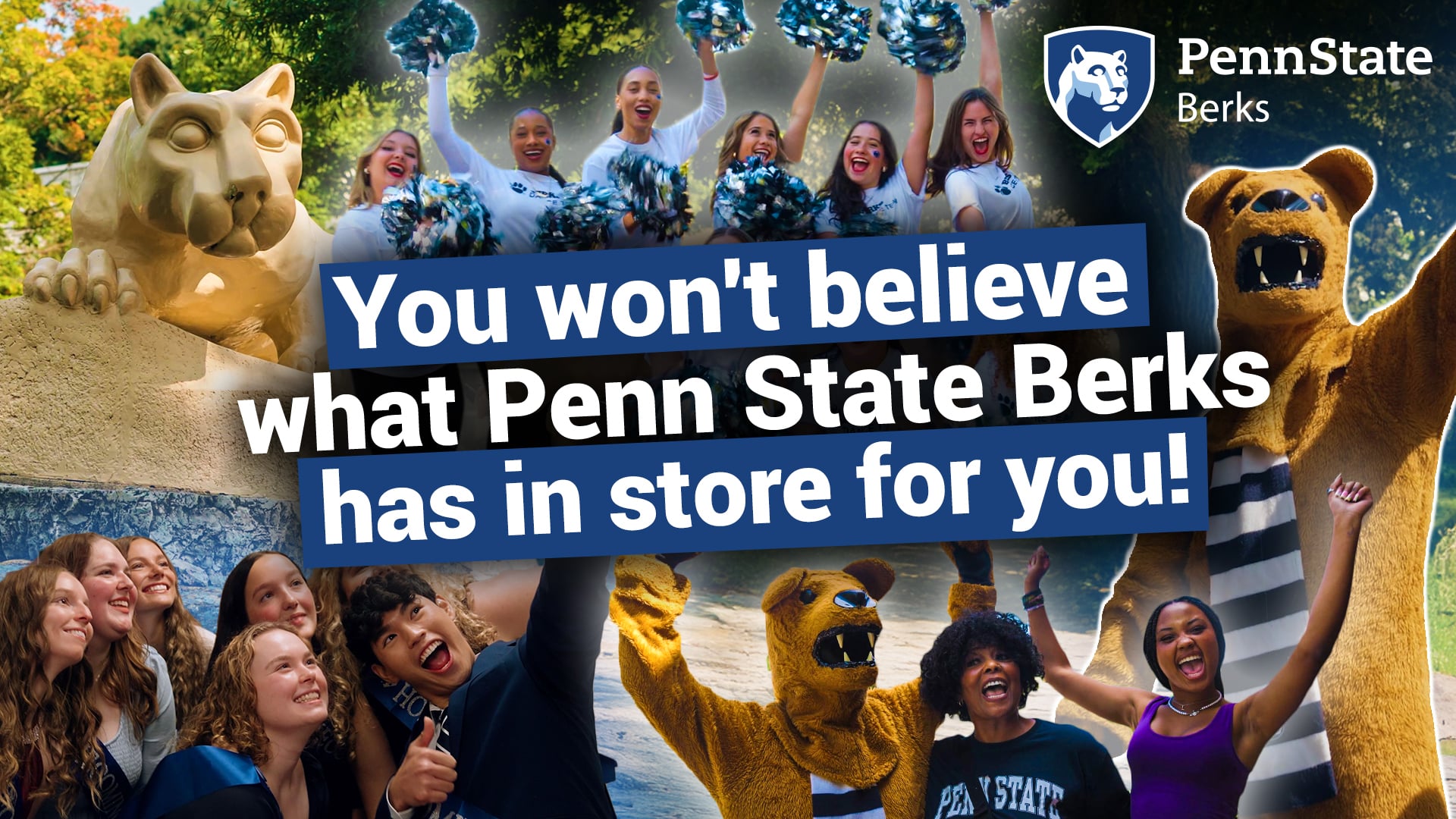 You won't believe what Penn State Berks has in store for you!