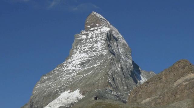 Matterhorn Hörnli Ridge from Nils Nielsen