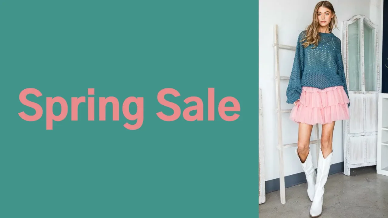 Spring sale