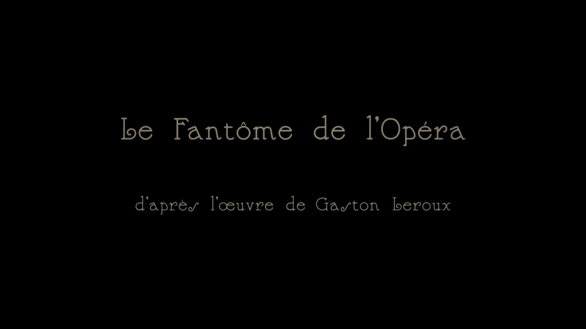 Le Fantôme de l'Opéra - CNCS - Lycée Anna Rodier - 2025 / Julie Siboni