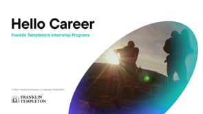 Franklin Templeton: Hello Career Internship Program