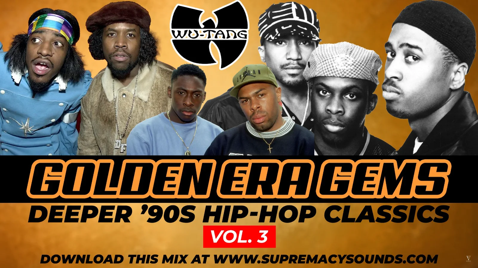 Old School 90s Rap & Hip Hop Classics Mix – Vol 3 (Deep & Raw