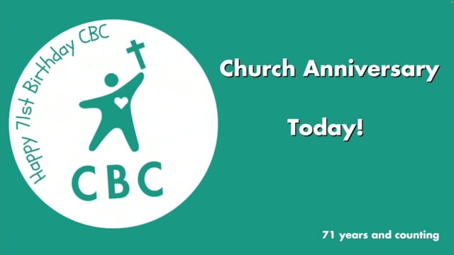 CBC 9.30am Service - 23rd February 2025
