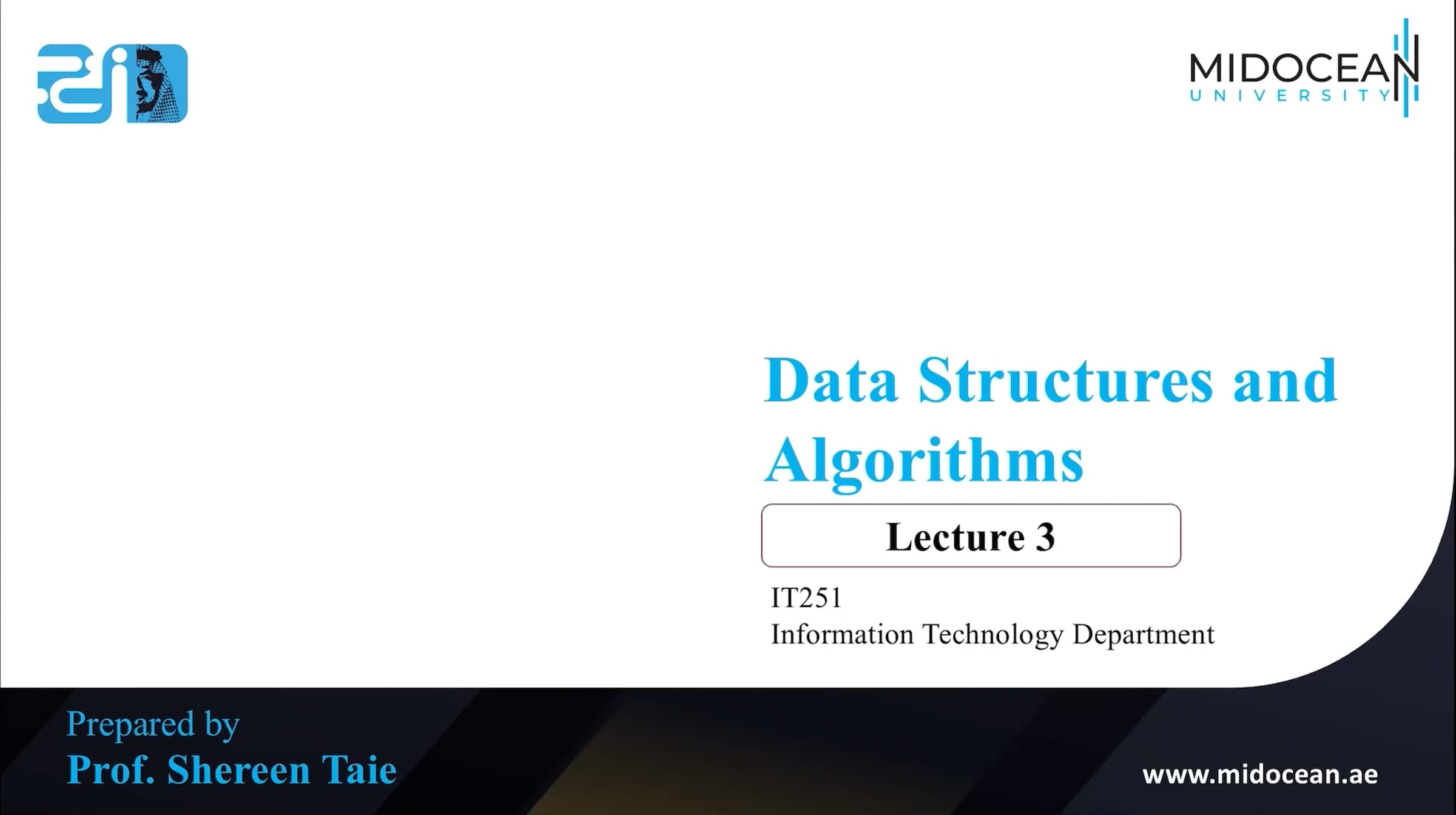 Data Structures and Algorithms - IT251 - Lecture 3 | Videos & Movies on ...