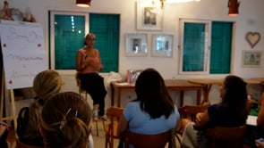 Palestra sobre a menopausa e a alimentação