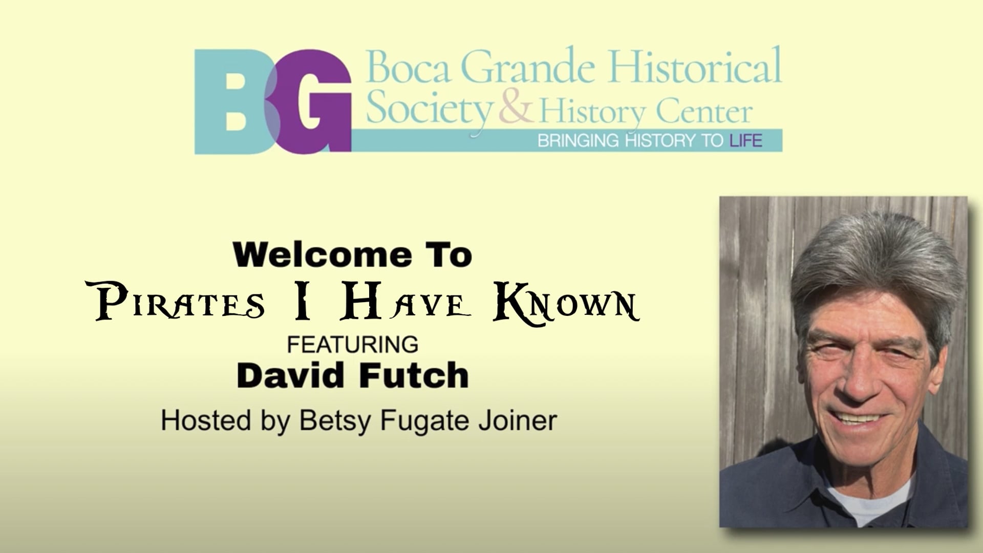 BGHS History Bytes - David Futch