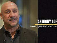 Past Attendee: Anthony Tofano - TJI Multi-Trade Contractors