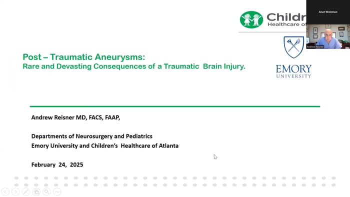 Post Traumatic Aneurysms: Rare and Devastation Consequences of Traumatic Brain Injury