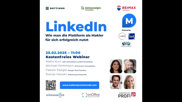 LinkedIn: Wie man die Plattform als Makler für sich erfolgreich nutzt!