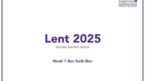 Lent week 1: Rev Kath Bier