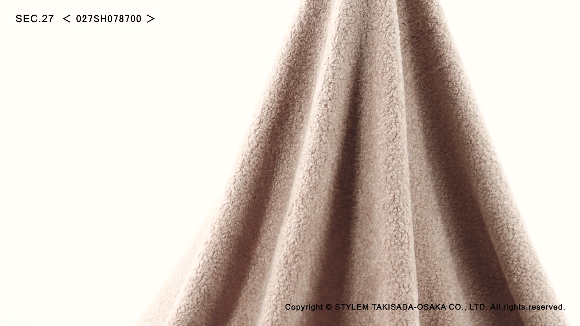 COE】Sheep Boa Pile[027SH078700] | STYLEM FABRIC STORE