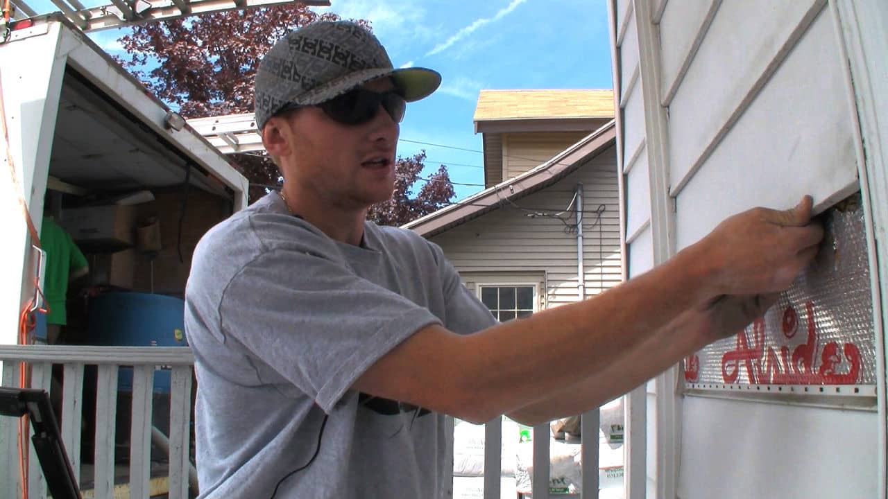 Removing Aluminum Siding on Vimeo