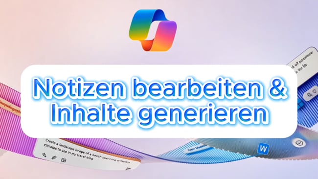 Bearbeiten und Inhalte generieren