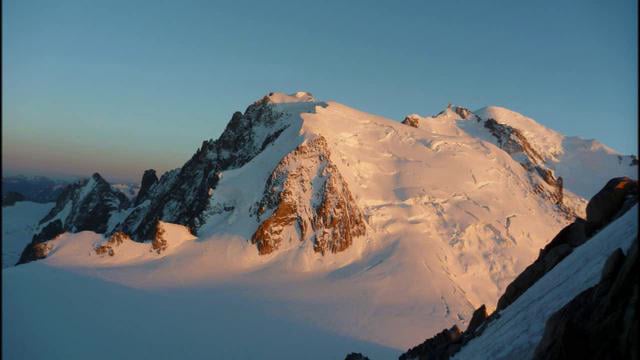 Climbing Contamine Mazeaud 15th July 2011 from Ron Walker