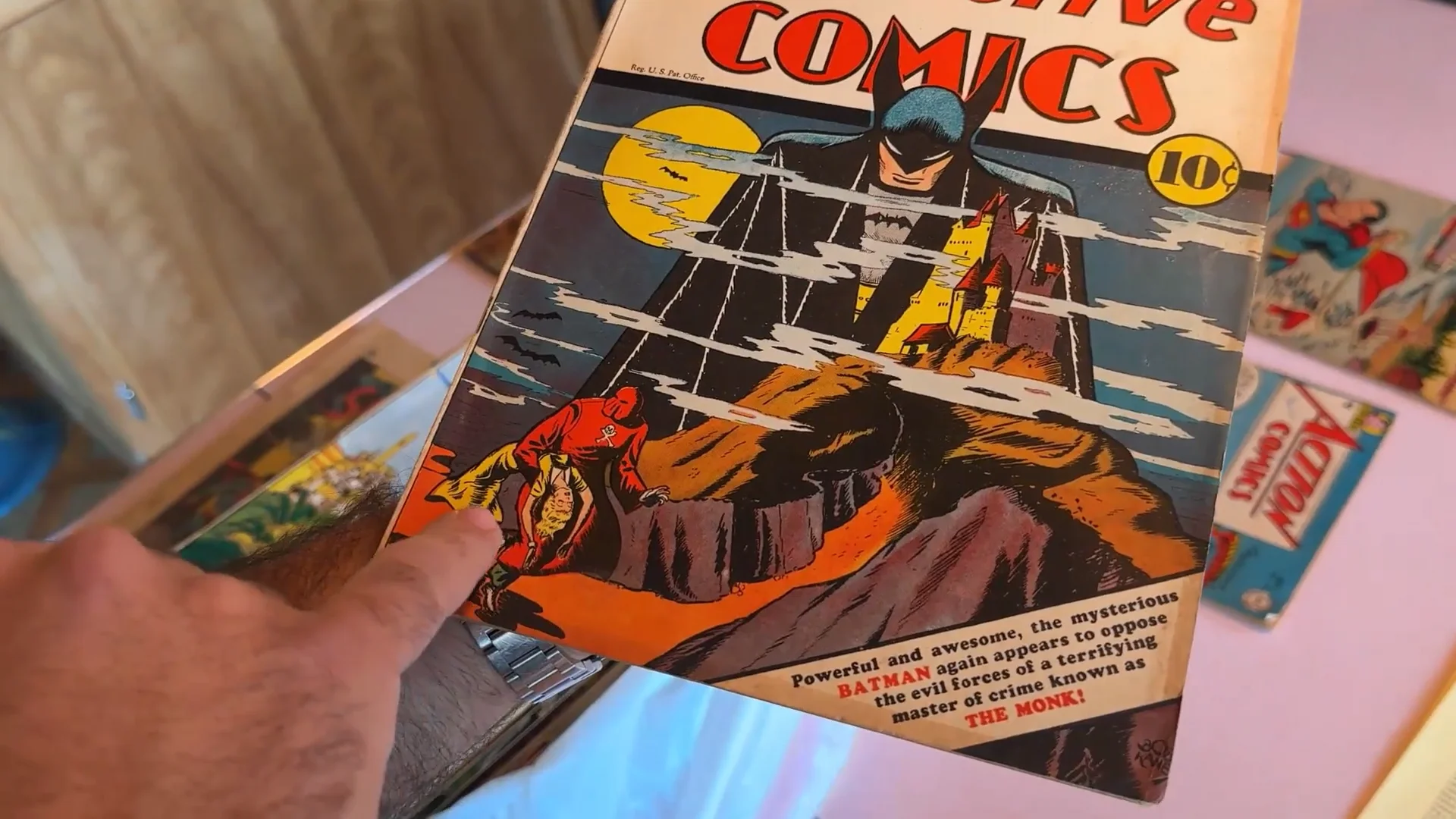 118: D.C. Comics Detective Comics #27 CGC 4.0 < The Paperboy 
