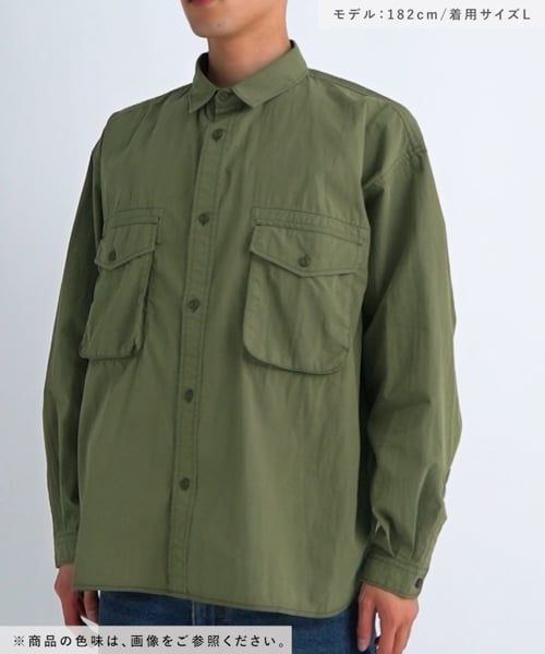 初夏まで着られる]ミリタリーシャツ | [公式]ベイフロー（BAYFLOW）通販