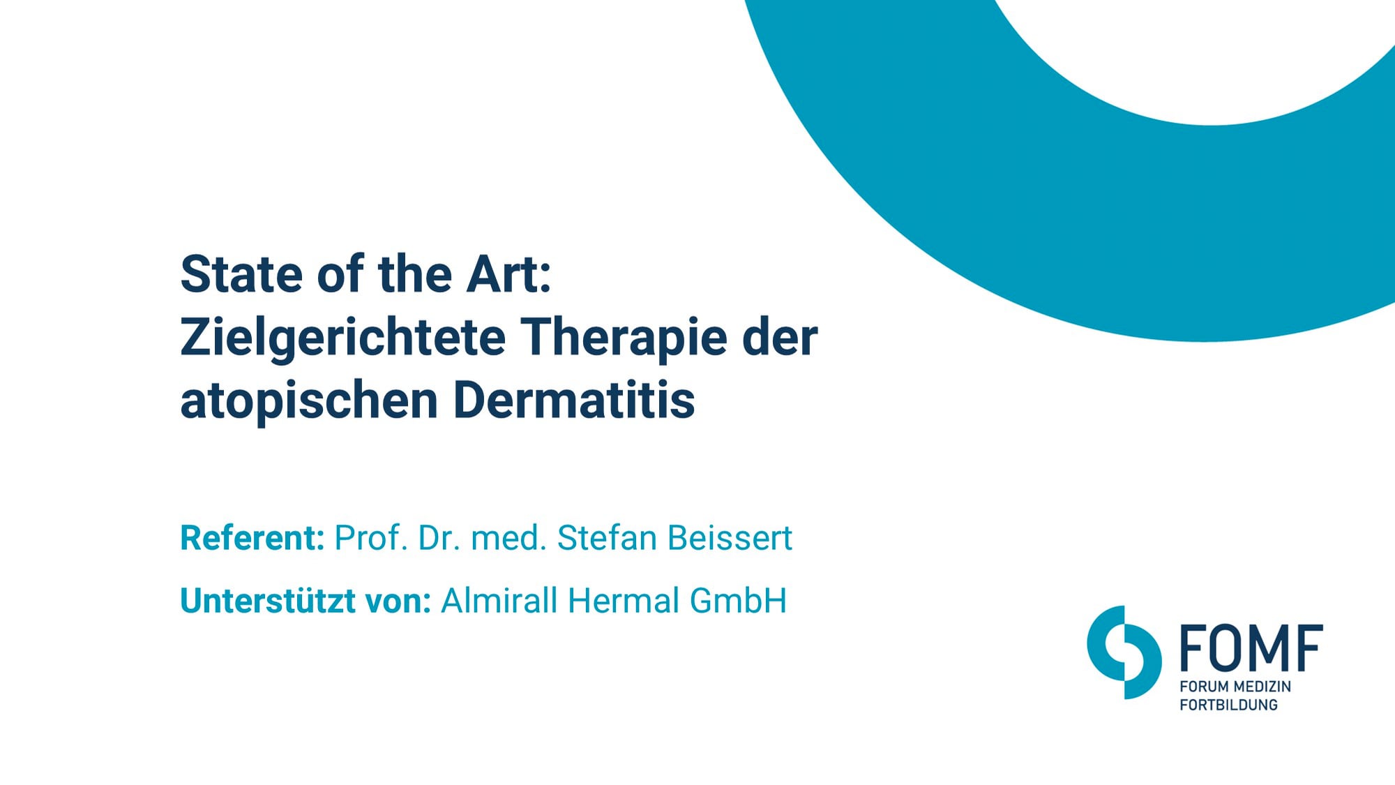 State of the Art: Zielgerichtete Therapie der atopischen Dermatitis