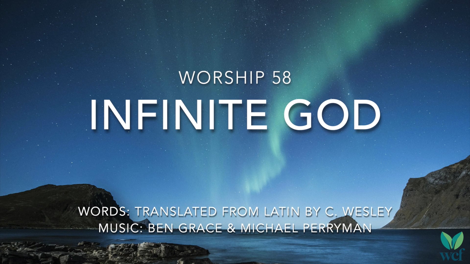 Worship 1 - 58 - Infinite God