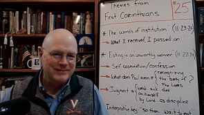 "Themes from First Corinthians" (#25)